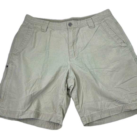 Columbia men's beige lightweight outdoor hiking casual shorts - Picture 1 of 7